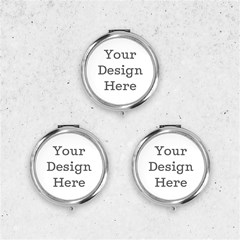 Mini Round Mirror (Pack of 3)