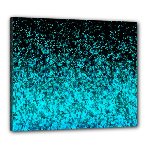 Glitter Dust 1 Canvas 24  X 20  (framed) by MedusArt