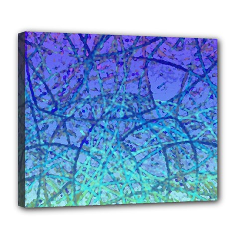 Grunge Art Abstract G57 Deluxe Canvas 24  X 20  (stretched) by MedusArt