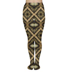 Faux Animal Print Pattern Tights by GardenOfOphir