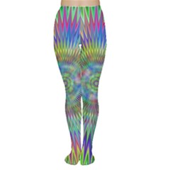 Hypnotic Star Burst Fractal Tights by StuffOrSomething