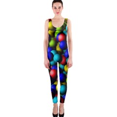Colorful Balls Onepiece Catsuit by LalyLauraFLM
