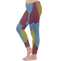 Watercolors Winter Leggings View2