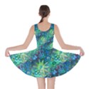 Rokin Aqua Blue Floral Skater Dress View2