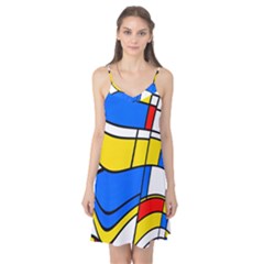Colorful Distorted Shapes Camis Nightgown by LalyLauraFLM
