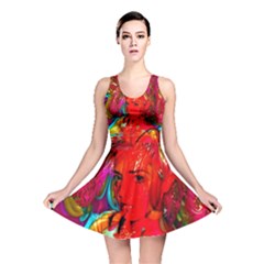 Mardi Gras Reversible Skater Dress by icarusismartdesigns