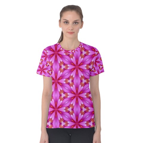 Cute Pretty Elegant Pattern Women s Cotton Tees by GardenOfOphir