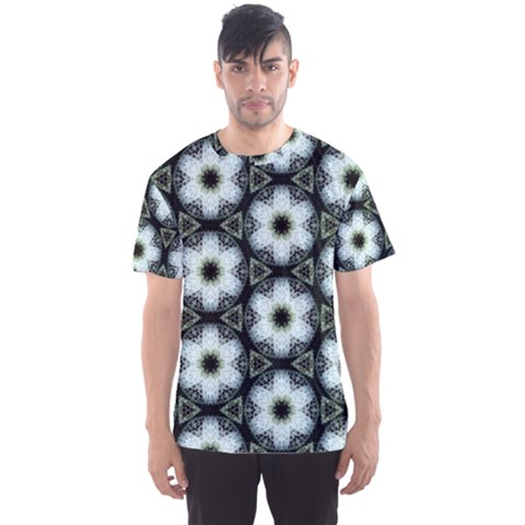 Faux Animal Print Pattern Men s Sport Mesh Tees by GardenOfOphir