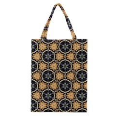 Faux Animal Print Pattern Classic Tote Bags by GardenOfOphir