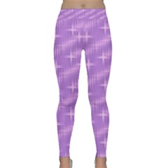 Many Stars, Lilac Yoga Leggings by ImpressiveMoments