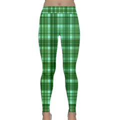 Plaid Forest Yoga Leggings by ImpressiveMoments