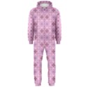 Cute Seamless Tile Pattern Gifts Hooded Jumpsuit (Men)  View1