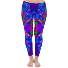 Abstract 5 Winter Leggings by icarusismartdesigns