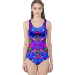 Abstract 5 Women s One Piece Swimsuits by icarusismartdesigns