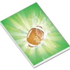 American Football  Large Memo Pads by FantasyWorld7