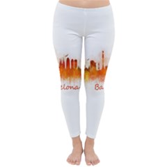 Barcelona City Art Winter Leggings by hqphoto
