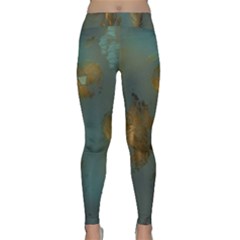 Broken Pieces Yoga Leggings by digitaldivadesigns