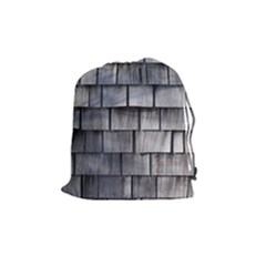 Weathered Shingle Drawstring Pouches (medium)  by trendistuff