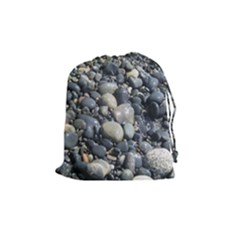 Pebbles Drawstring Pouches (medium)  by trendistuff