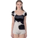 SPOTTED COW HIDE Short Sleeve Leotard View1