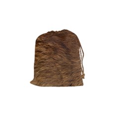 Bear Fur Drawstring Pouches (small)  by trendistuff