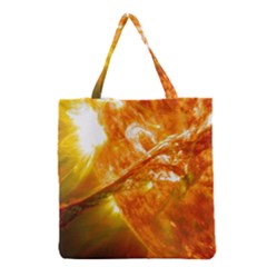 Solar Flare 2 Grocery Tote Bags by trendistuff
