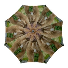 Cute Wrinkly Puppy Golf Umbrellas by trendistuff