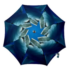 Great White Shark 3 Hook Handle Umbrellas (small) by trendistuff