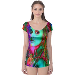 Alice In Wonderland Boyleg Leotard (ladies) by icarusismartdesigns