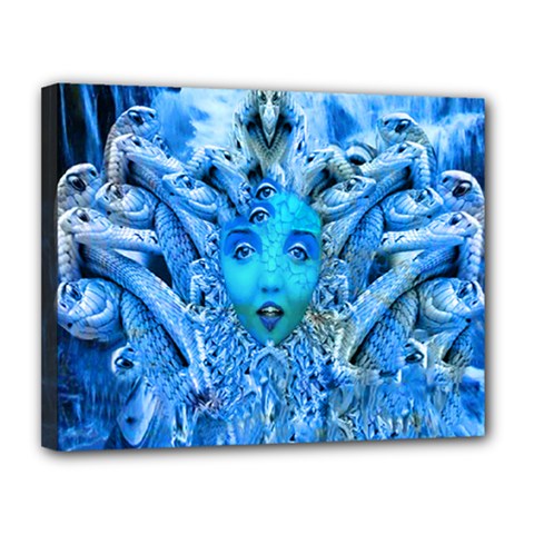 Medusa Metamorphosis Canvas 14  X 11  by icarusismartdesigns