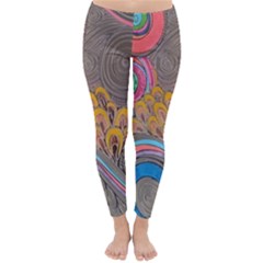 Rainbow Passion Winter Leggings  by SugaPlumsEmporium