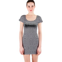 Holy Crossw Short Sleeve Bodycon Dress by MRTACPANS