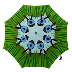 Snail Hook Handle Umbrellas (medium) by Valentinaart