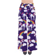 Retro Rainbows And Unicorns Pants by BubbSnugg