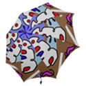 Abstract comic Hook Handle Umbrellas (Medium) View2