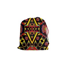 Time Space Drawstring Pouches (small)  by MRTACPANS