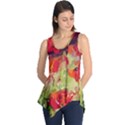 abstract poppys  Sleeveless Tunic View1