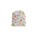 Funny Cat Food Succulent Pattern  Drawstring Pouches (XS)  View1