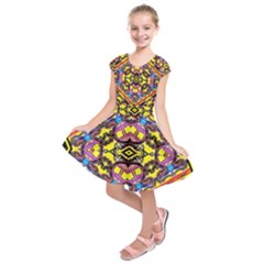 Spirit Time5588 52 Pngyg Kids  Short Sleeve Dress by MRTACPANS