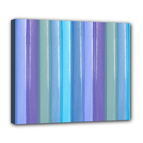Provence Fields Lavender Pattern Deluxe Canvas 24  X 20   by DanaeStudio