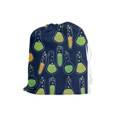 Science Geek Drawstring Pouches (large)  by BubbSnugg