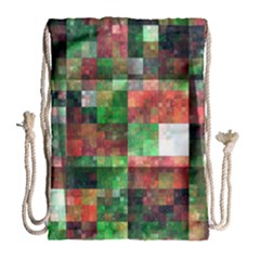 Paper Background Color Graphics Drawstring Bag (large) by Amaryn4rt