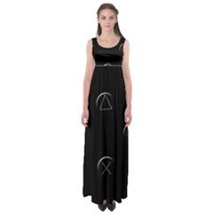 Joystick  Empire Waist Maxi Dress by Valentinaart