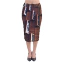 Abstract Architecture Building Business Velvet Midi Pencil Skirt View1
