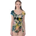 Art Graffiti Abstract Vintage Lines Boyleg Leotard  View1