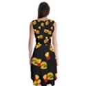 Hamburgers and french fries pattern Sleeveless Chiffon Dress   View2