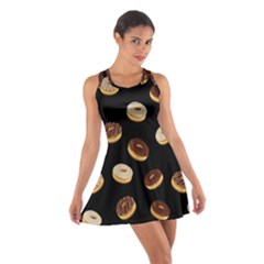 Donuts Cotton Racerback Dress by Valentinaart
