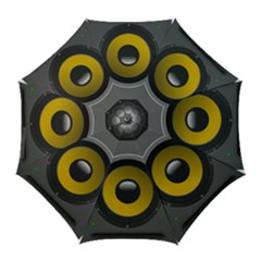Audio Loadspeaker Activ Golf Umbrellas by Nexatart