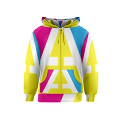 Graphic Design Web Design Kids  Zipper Hoodie by Nexatart