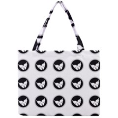 Butterfly Wallpaper Background Mini Tote Bag by Nexatart